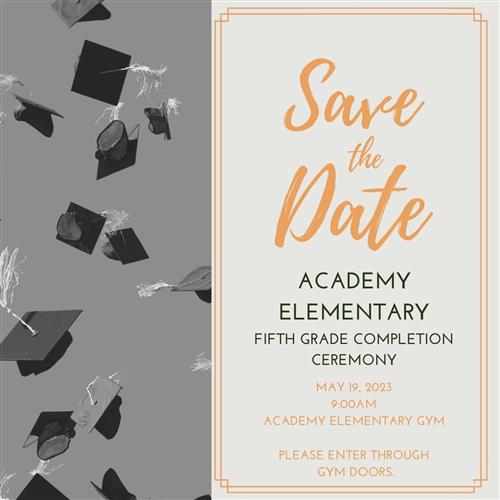  5th grade completion ceremony