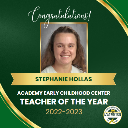  AECC Teacher of the Year - Stephanie Hollas
