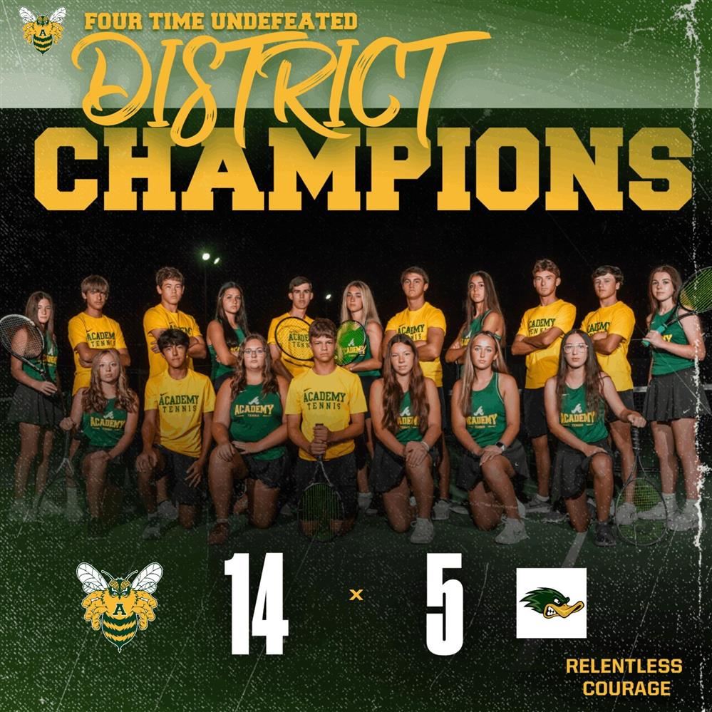  Team Tennis - District Champs