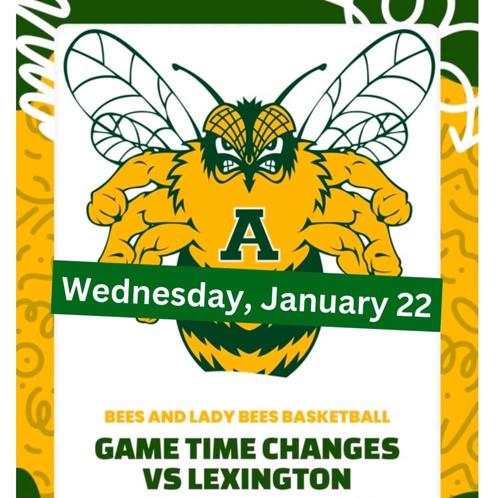  Varsity Basketball games have been moved to Wednesday, January 22.