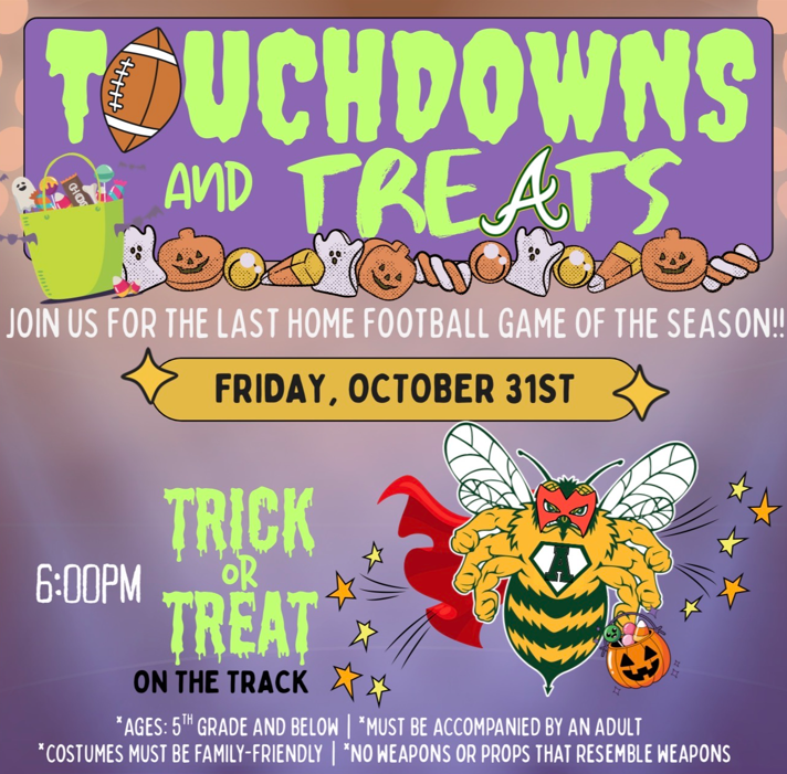 Touchdowns and Treats on the Track