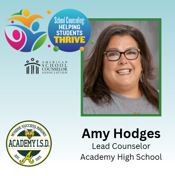  Amy Hodges, AHS Counselor